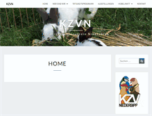 Tablet Screenshot of kzvn.ch