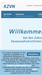 Mobile Screenshot of kzvn.de